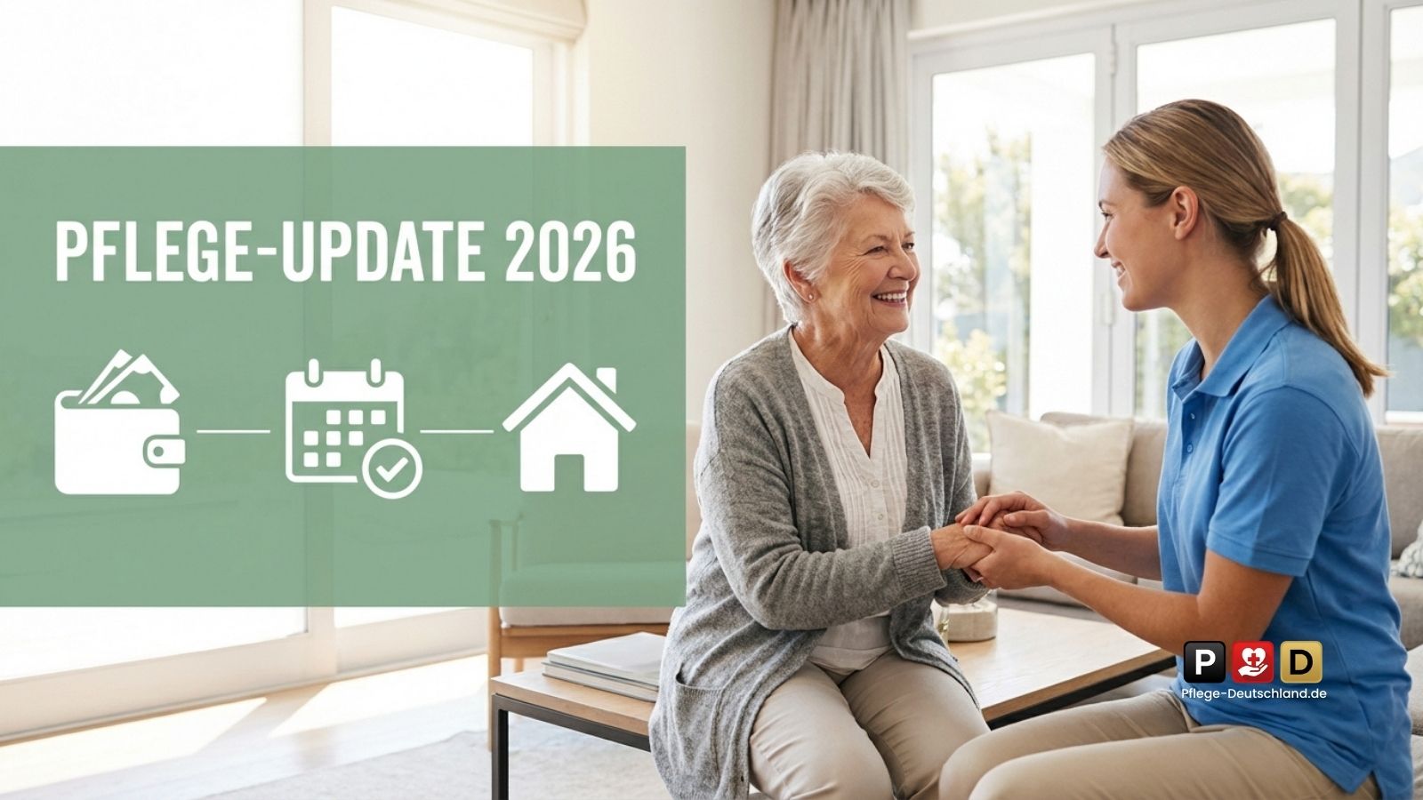 Pflegegeld 2026: Höhere Sätze & neues Budget für Familien ab sofort voll nutzbar