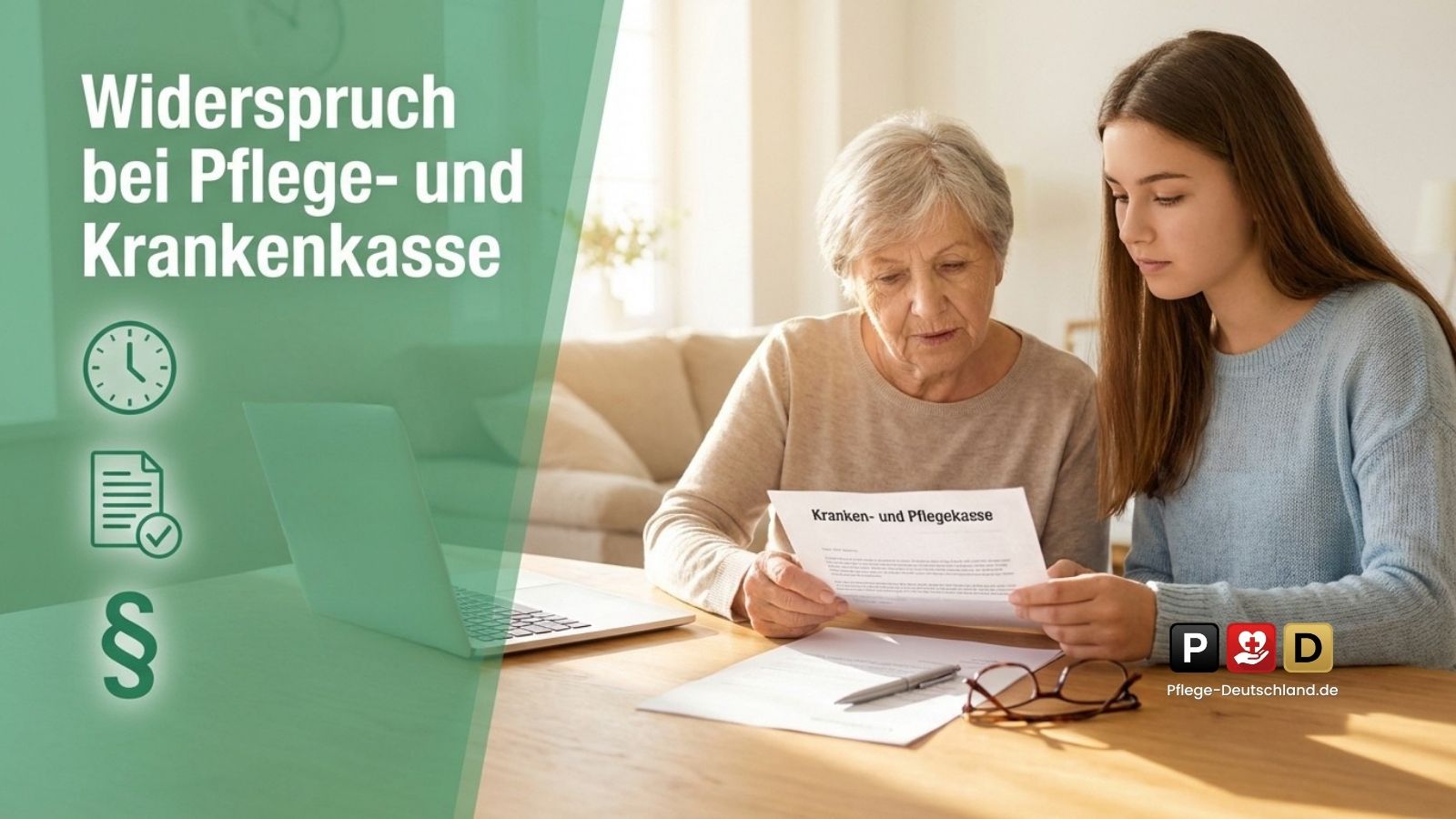 Neue Widerspruchsfristen bei Pflege- und Krankenkasse 2026