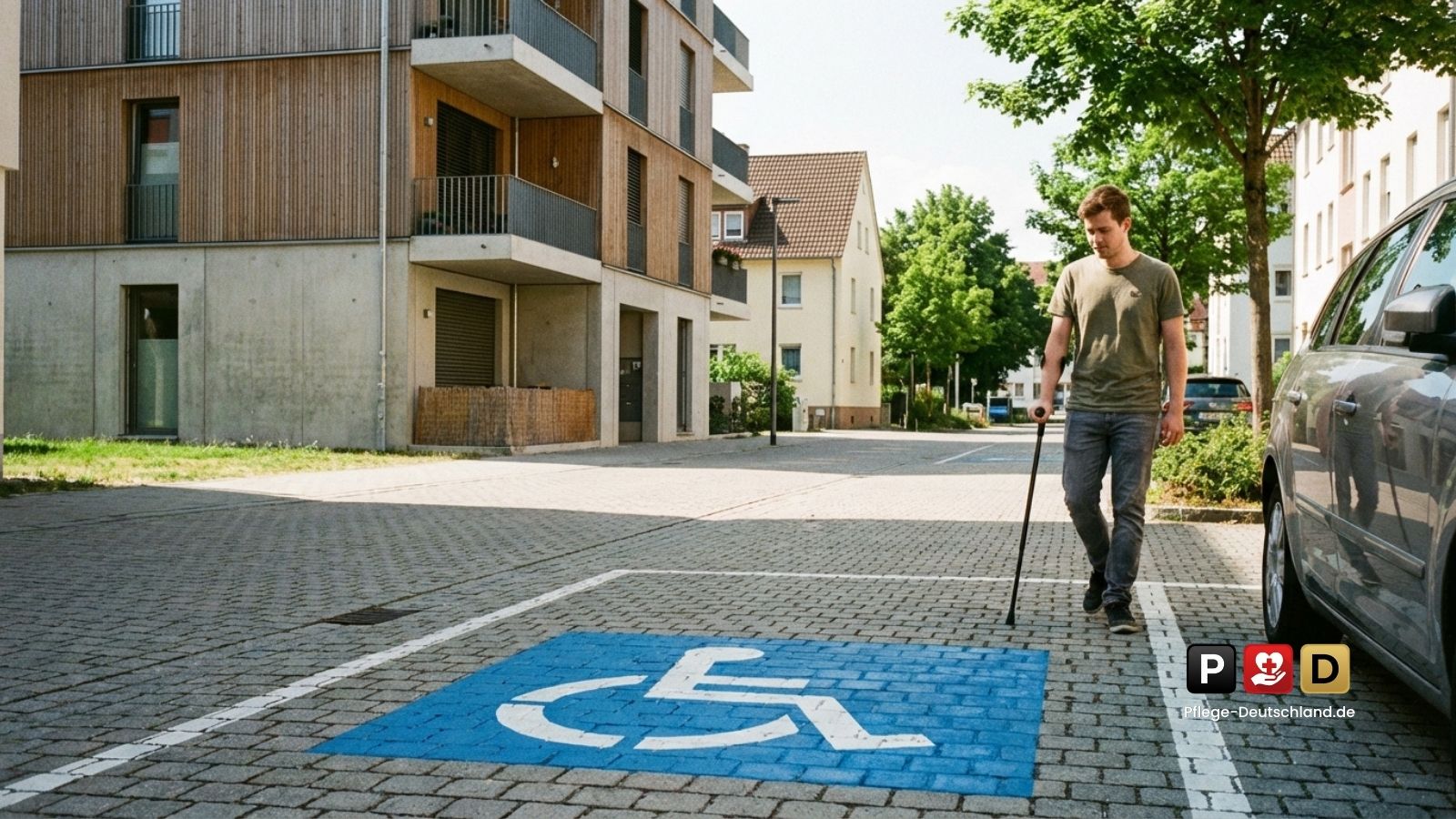 Behindertenparkplatz ohne Merkzeichen „aG": Rechtliche Chancen und praktische Grenzen