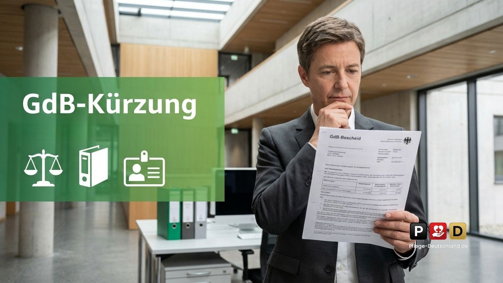 GdB‑Kürzung 2026: Wann die Behörde den Grad der Behinderung senken darf