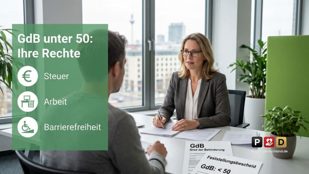 GdB unter 50: Diese Nachteilsausgleiche gelten