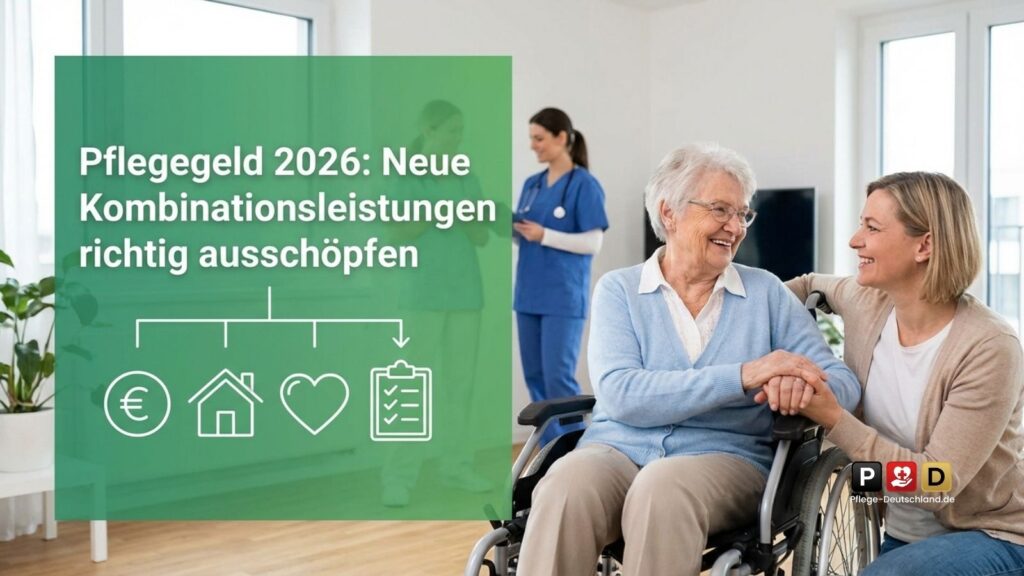 Pflegegeld 2026: Neue Kombinationsleistungen richtig ausschöpfen