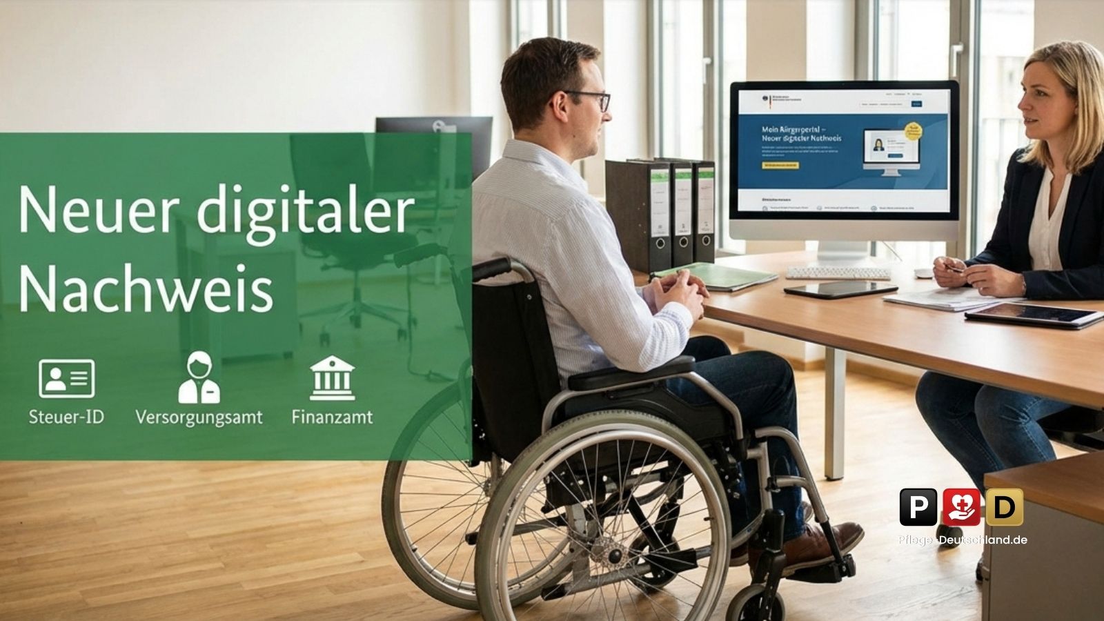 Schwerbehinderung 2026: Neuer digitaler Nachweis fürs Finanzamt
