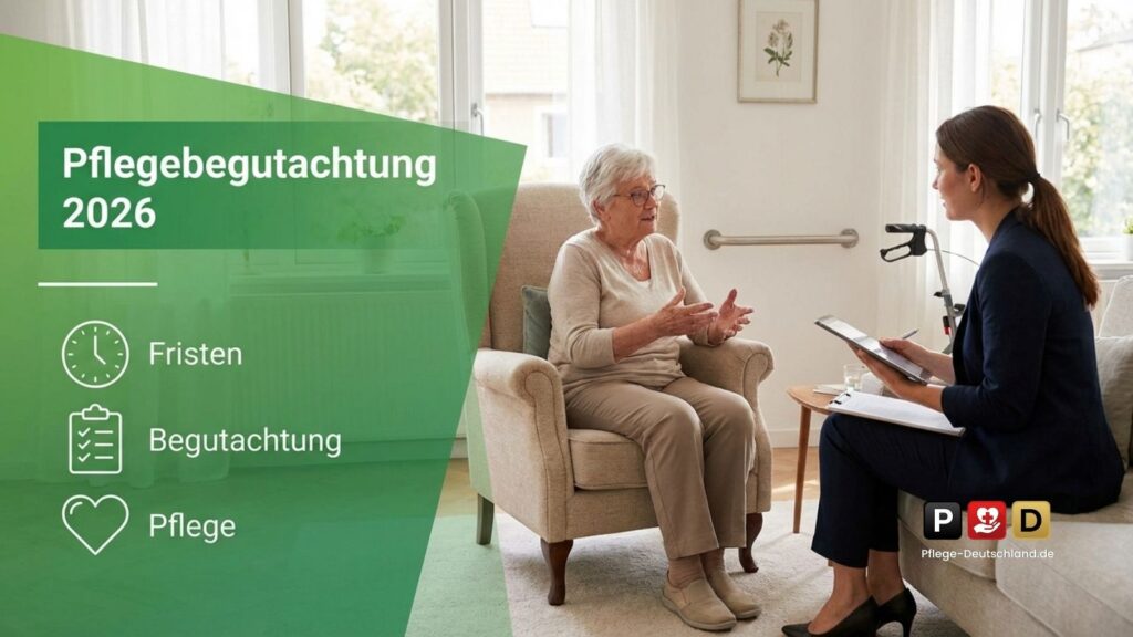 Pflegebegutachtung 2026: So bereiten Sie sich auf den MD‑Besuch vor