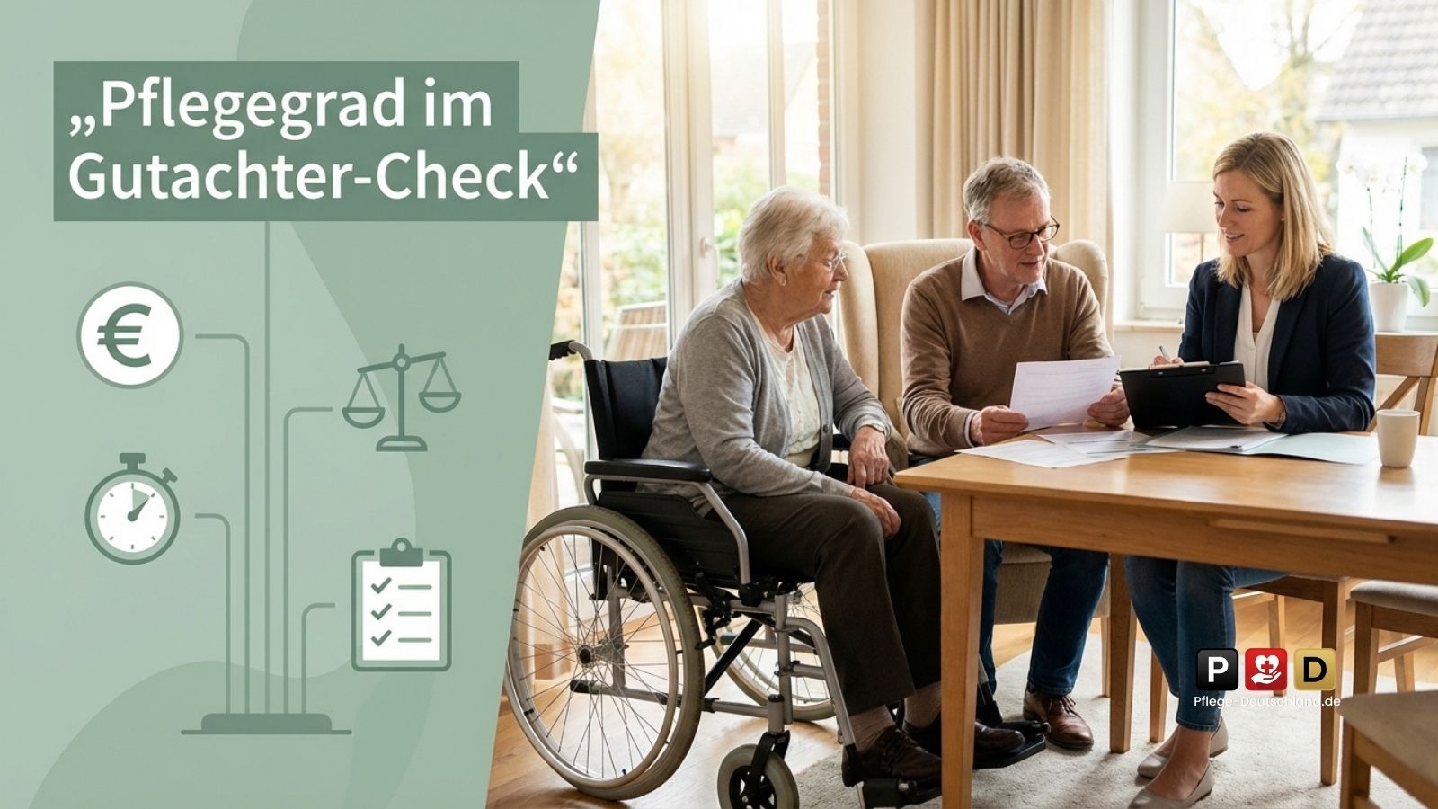 Pflegegeld und Pflegegrad 2026: Wie Gutachter-Fallen Betroffene teuer zu stehen kommen