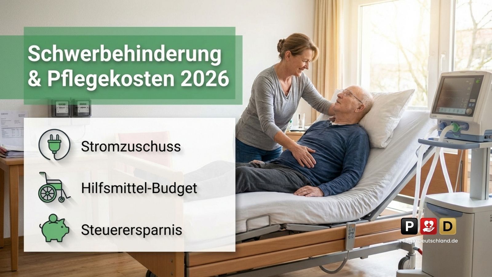 Schwerbehinderung und Pflege 2026: So holen Sie sich Geld zurück